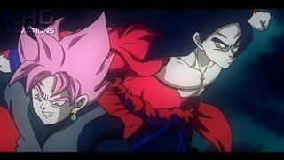 Xeno Goku VS Goku Black - Flipaclip Animation | Remastered