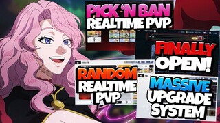 2 REALTIME PVP GAMEMODES IS COMING, HUGE UPGRADE SYSTEM, FREE SEASONAL & MORE! - Black Clover Mobile