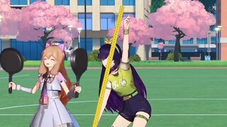 Girls group height measurement