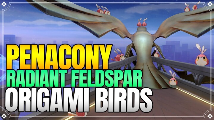 ALL Origami Birds in Penacony: Radiant Feldspar |【Honkai: Star Rail】
