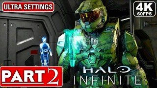 HALO INFINITE Gameplay Walkthrough Part 2 Campaign [4K 60FPS PC] - No Commentary (FULL GAME)