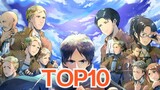 [TOP10 Completion Commemoration] Attack on Titan series of songs global popularity rankings, the num