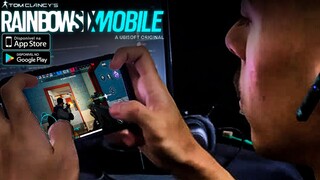 PRIMEIRA VEZ NO RAINBOW SIX MOBILE | O JOGO ESTÁ INCRÍVEL!