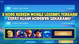 NEW UPDATE! 2 KODE REDEEM ML KODE REDEEM MOBILE LEGENDS TERBARU HARI INI 24 MEI 2023