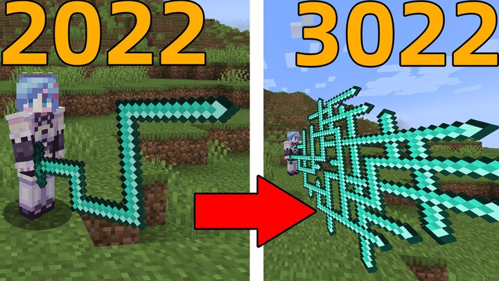 MC when the diamond sword can be superimposed infinitely? The more swords that are stacked, the higher the skill damage will be! Minecraft Minecraft