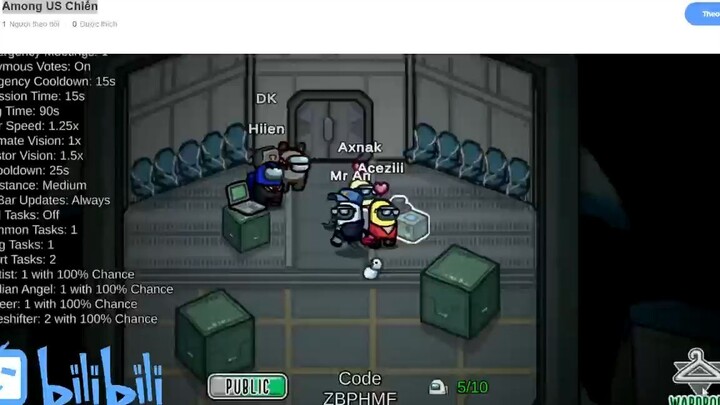 Phối tý mũ cho em among us đáng yêu của tôi nào #game