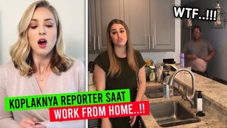 Koplaknya Reporter Saat Work From Home..!! Deretan Momen K4MPRET Reporter/Pembawa Acara #06