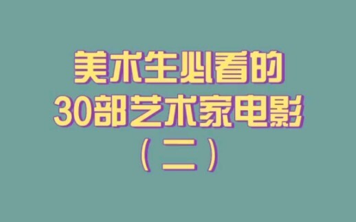 30 Film tentang Seniman yang Wajib Ditonton oleh Para Mahasiswa Seni [Bagian 2]