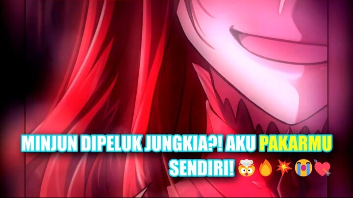 Jungsia mengungkap diri sebagai pacar Minjun di tengah pelukan mendadak