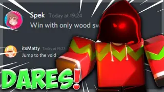 YOUTUBERS CONTROL My Bedwars Game.. (Roblox Bedwars)