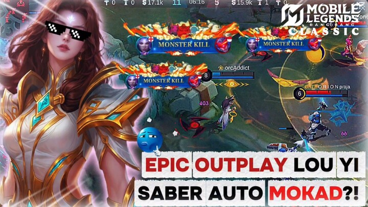 DIKIRA EASY KILL SAMA SABER, malah DI-OUTPLAY lou yi! Sekali Combo AUTO RATA! 💥