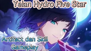 Genshin Impact INDO - Pembahasan Yelan Hydro Five Star mengenai Artifact dan Skill + Gameplay