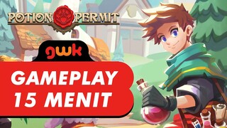 Potion Permit [PC] - 15 Minutes Gameplay - GamerWK Indonesia