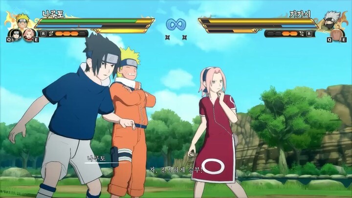 semua jurus tim di game Naruto x boruto