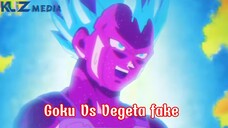 Goku vs Vegeta Fake