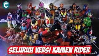 Seluruh Kamen Rider Dari Waktu ke Waktu