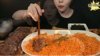 Sườn chả băm viên bò, mì trộn cay phần 2 #anngonmoingay
