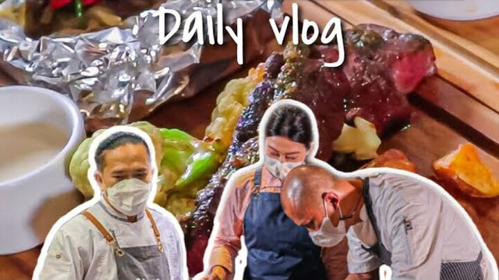 TEH JENNY MASAK BARENG CHEF CHANDRA (CHEF’S TABLE) & CHEF BENO (AHLI PASTRY) BEEF TALK DINNER EVENT