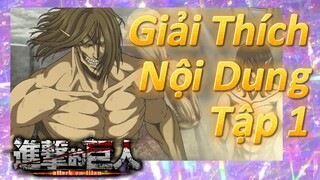 Giải Thích Nội Dung Tập 1 [Đại chiến người Khổng Lồ: Mùa 4 Phần 2]