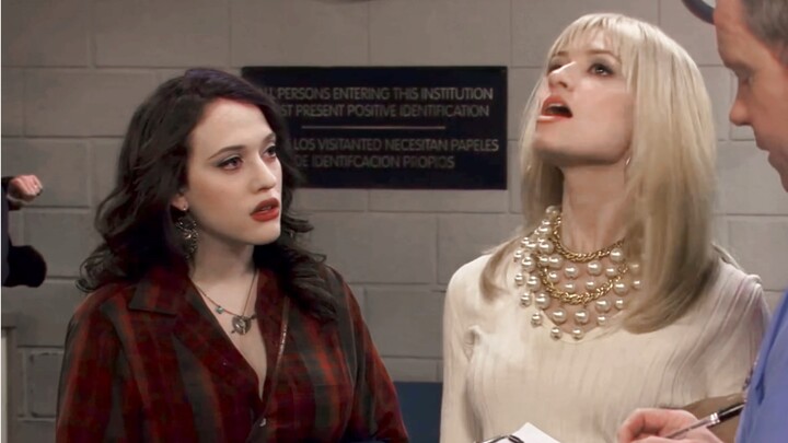 "Caroline, the ultimate drama queen, boldly bribes a prison officer!" #2 Broke Girls