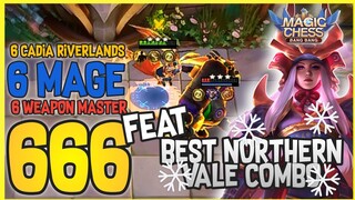 COMBO NORTHERN VALE TERKUAT VS GROCK CADIA ! 3 STAR FREYA FEAT COMBO 666 ! MAGIC CHESS