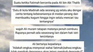 Kecemburuan Ali bin Abi Thalib