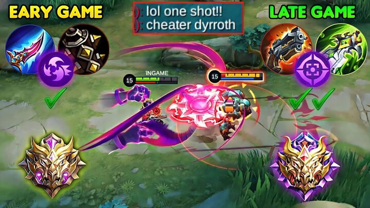 NEW DYRROTH PERFECT BUILD EARLY TO LATE GAME 99% BRUTAL THAT CAN ONE 1 SHOT EVER