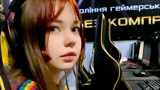 This is my second time visiting an internet cafe in Ukraine.