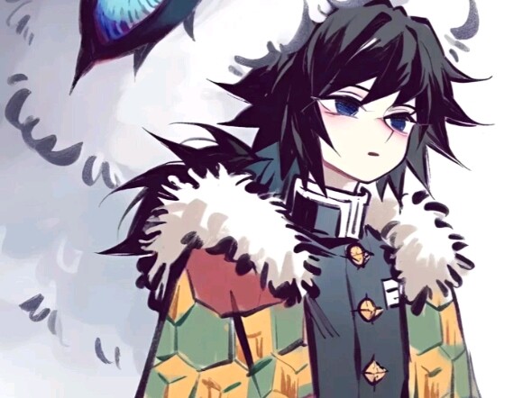 What’s really on Giyu Tomioka’s mind is obvious #TomiokaGiyu #KamadoTanjiro #AgatsumaZenitsu #IguroM