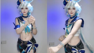 Seeing Fufu in a swimsuit completely lost it