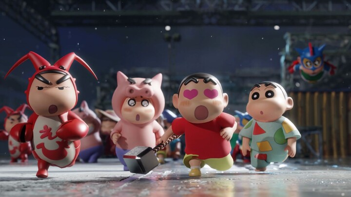ลิขสิทธิ์ชินจังกำลังจะมา! #元梦之星# Crayon Shin-chan เป็นเขตปกครองของ元梦