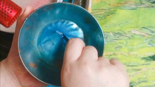 ทำสไลม์แผ่นบางสำเร็จ ASMR คลายเครียด ห้านาที รีบเข้ามาฟินเร็ว ！！！