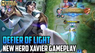 New Hero Xavier Defier Of Light Gameplay - Mobile Legends Bang Bang