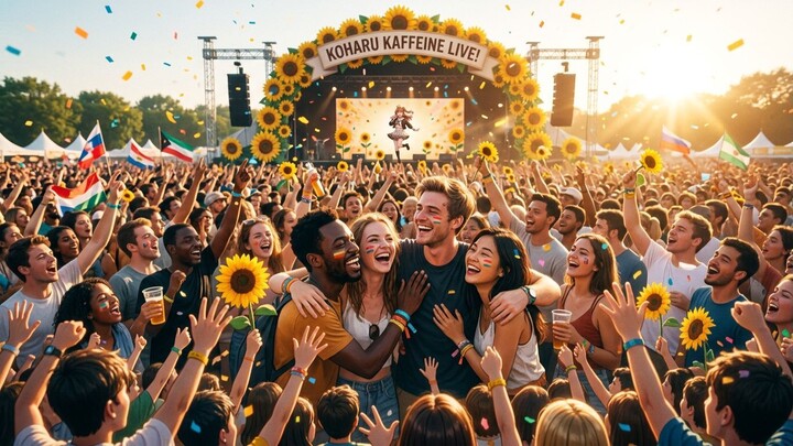 "Close Friend" di Neocon Fest 2025 — Kohi Sekai Ubah Ribuan Orang Asing Jadi Sahabat dalam Satu Lagu