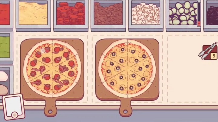 [Good Pizza, Great Pizza] In-game Display Of Making Pizza