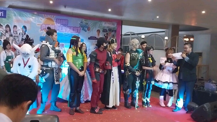 asikk menang di event mini purple fest!!