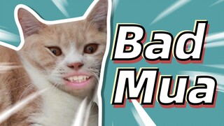 Cat with Human Mouth Singing 'Bad Mua'