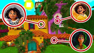 O que TEM DENTRO da CASA MÁGICA DE ENCANTO NO MINECRAFT!!