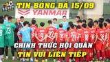 ĐTVN Chính Thức HỘI QUÂN...Thầy Park Vỡ Òa Nhận TIN VUI LIÊN TIẾP