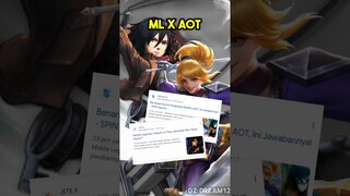 Mlbb x Aot ternyata hoax?? #mlbb