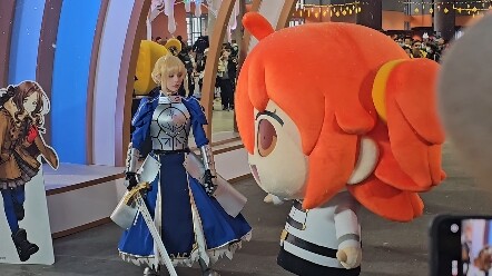 Human Villain: Wanna spar with me?                Saber: No, no, thanks