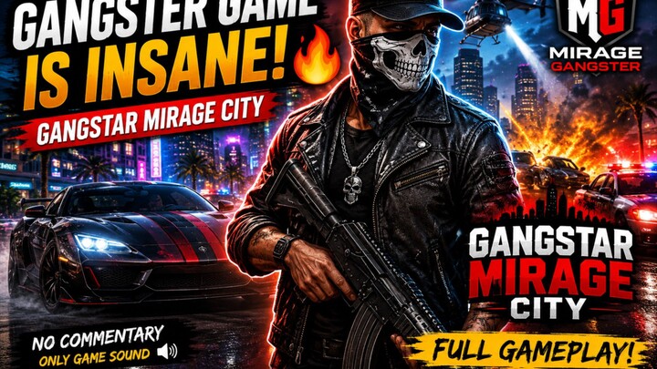 😱 New Gangster Game Is INSANE! 🔥 | Gangstar Mirage City #Gaming #Shorts #Gameplay