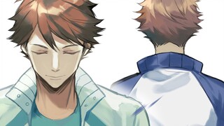 Animasi|Haikyu!!-Toru Oikawa-Lukisan Tangan