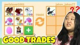 CRAZIEST TRADE !!  ðŸ˜² *TRADING NEON BAT DRAGON, NEON FROST DRAGON AND NEON OWL IN ADOPT ME*