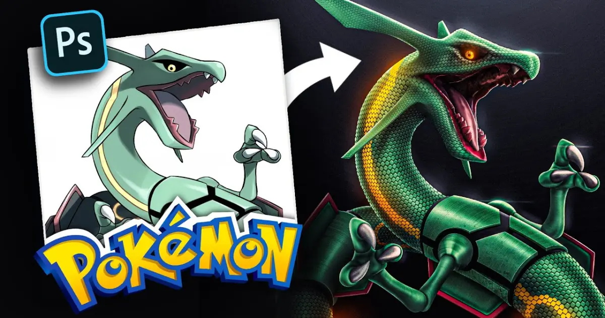 Making POKÉMON Realistic in Photoshop! | Realistified! (Special Edition ...
