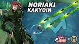 NORIAKI KAKYOIN in Mobile Legends - JoJo’s BIZARRE x MLBB 😱