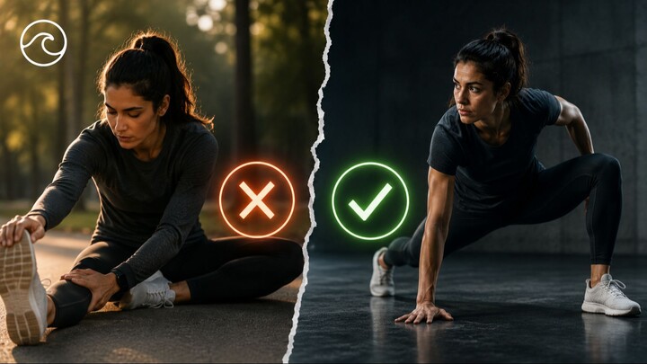 Por que alongar antes do treino não previne lesão
