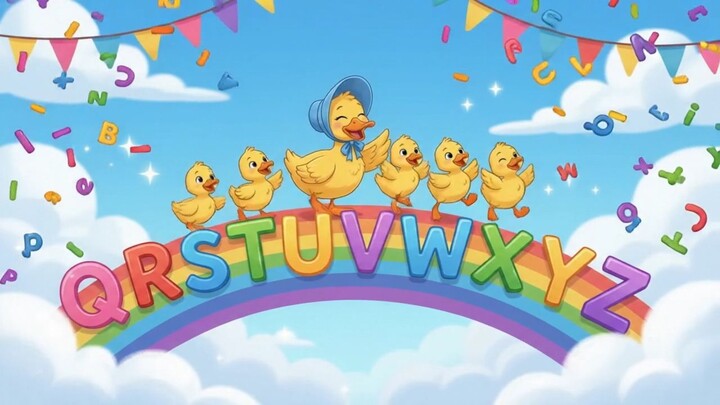 Animated duck storyboard sequence