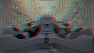 3D Anaglyph Alien 4K 80% MORE DEPTH  P2