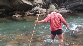 net fishing in Nepal | himalayan trout fishing technique |